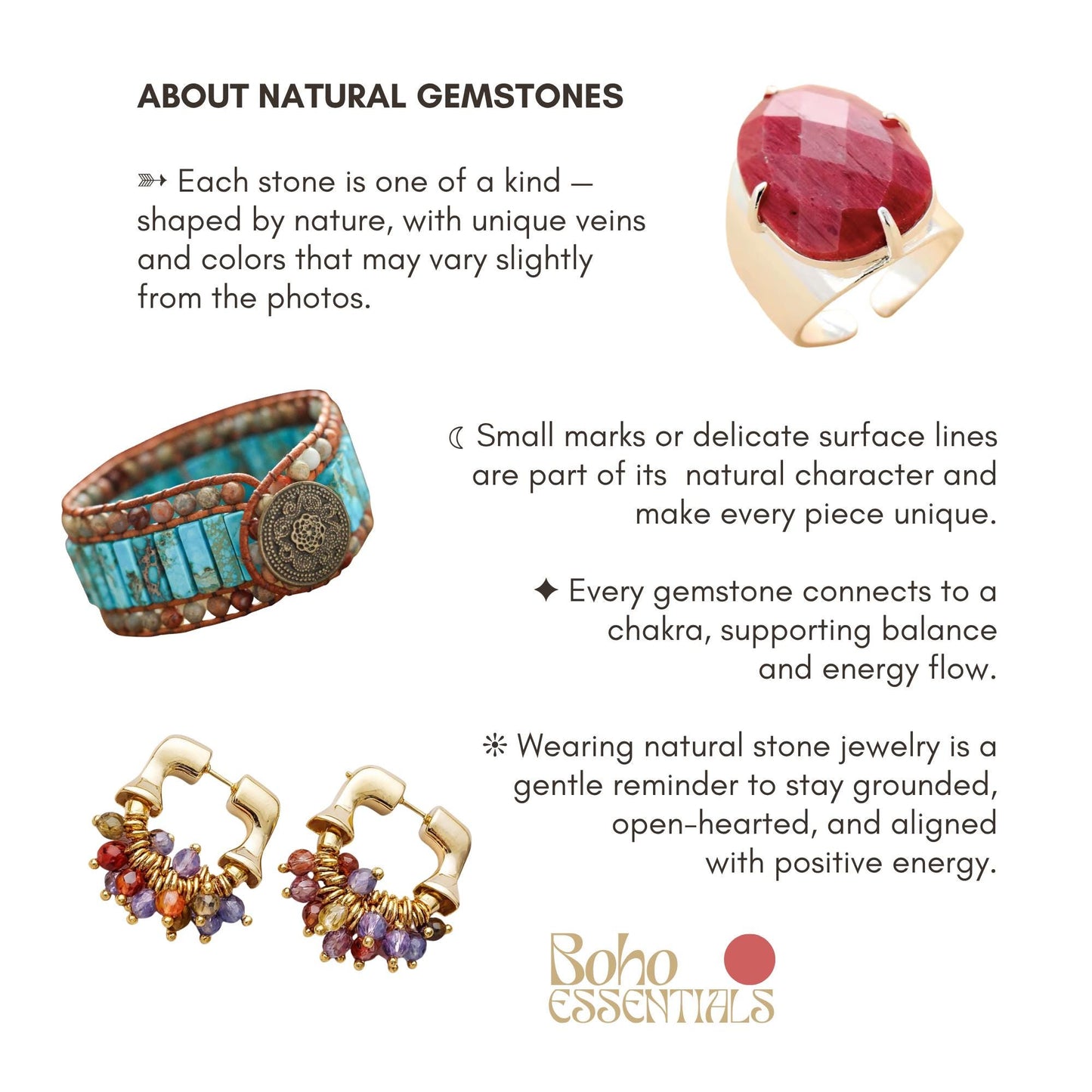 Boho Circle Earrings