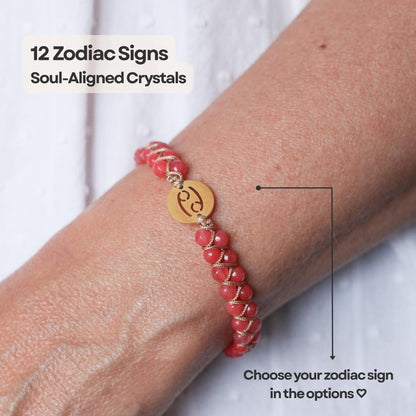 Zodiac Crystal Bracelet