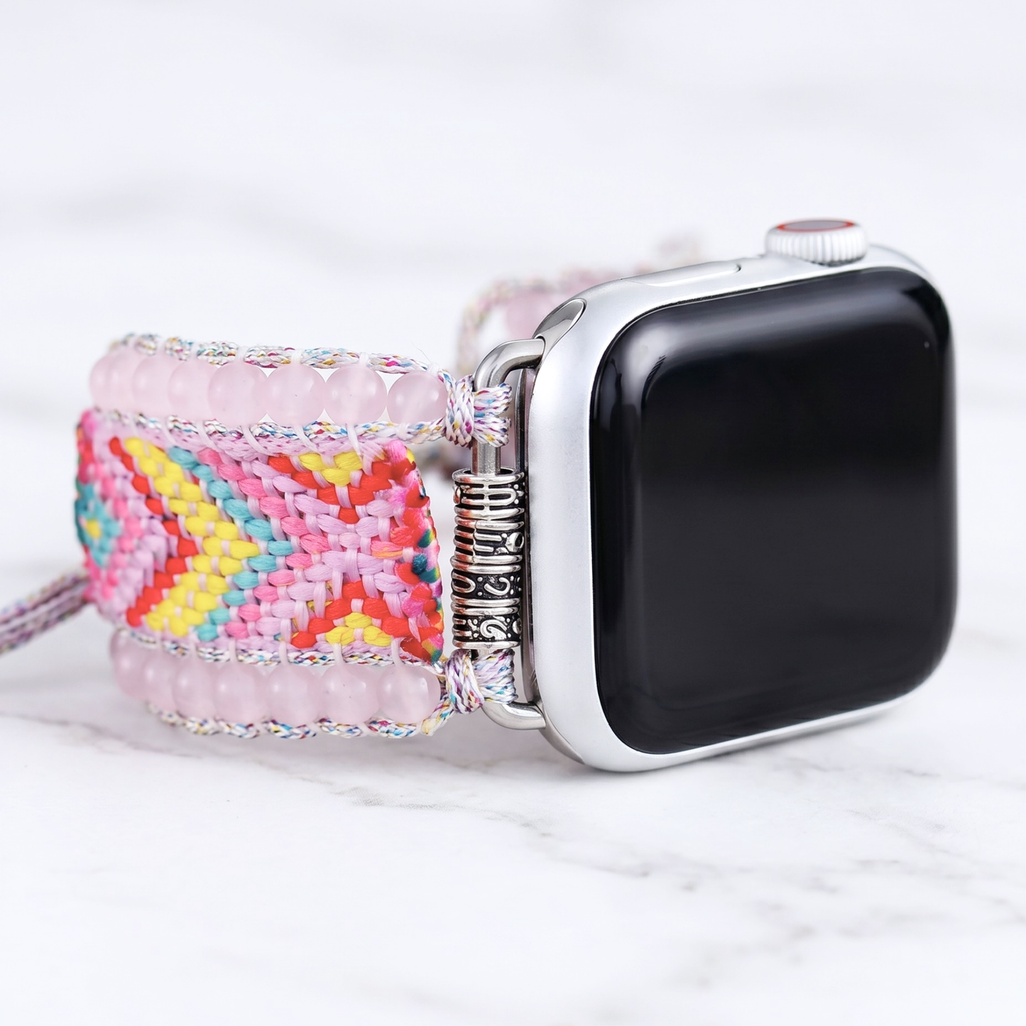 Rose Quartz Bloom Apple Watch Band