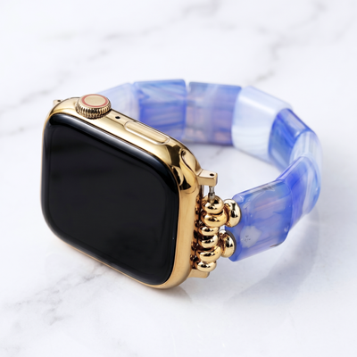 Blue Banded Agate Apple Watch Band