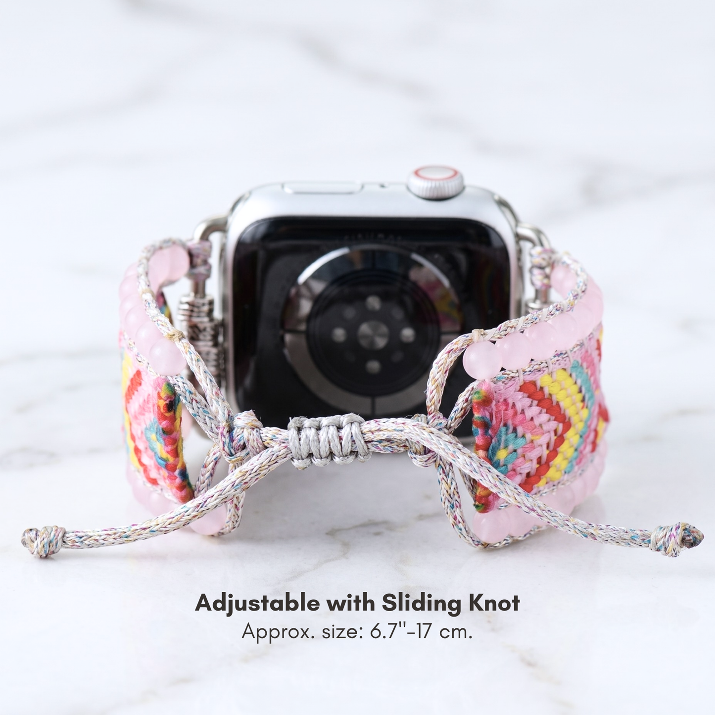 Rose Quartz Bloom Apple Watch Band