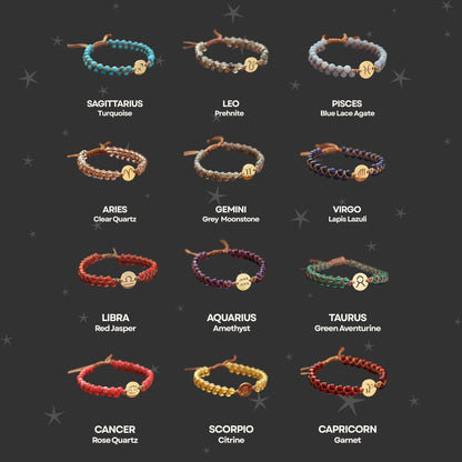 Zodiac Crystal Bracelet