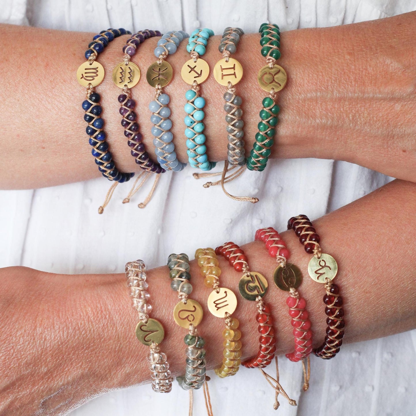 Zodiac Crystal Bracelet