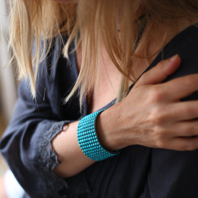 Turquoise Beaded Bracelet