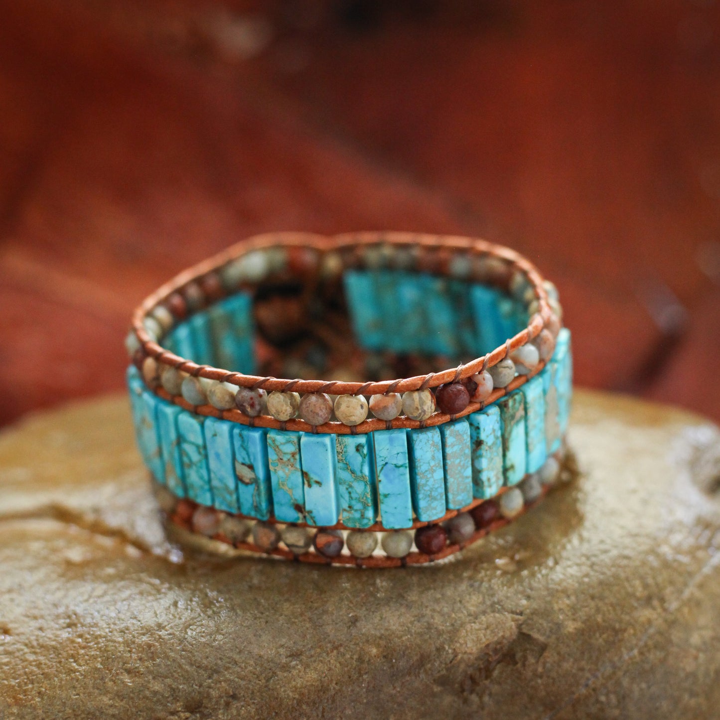 Turquoise Wrap Bracelet