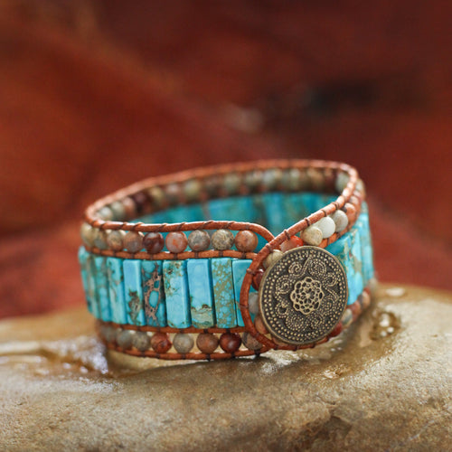 Turquoise Wrap Bracelet