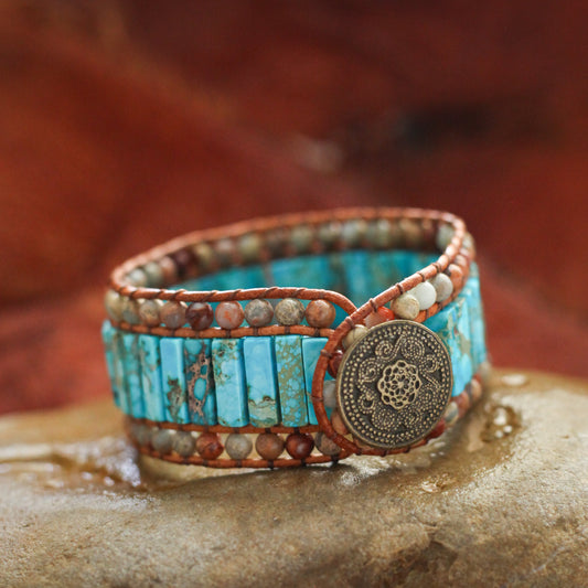 Turquoise Wrap Bracelet