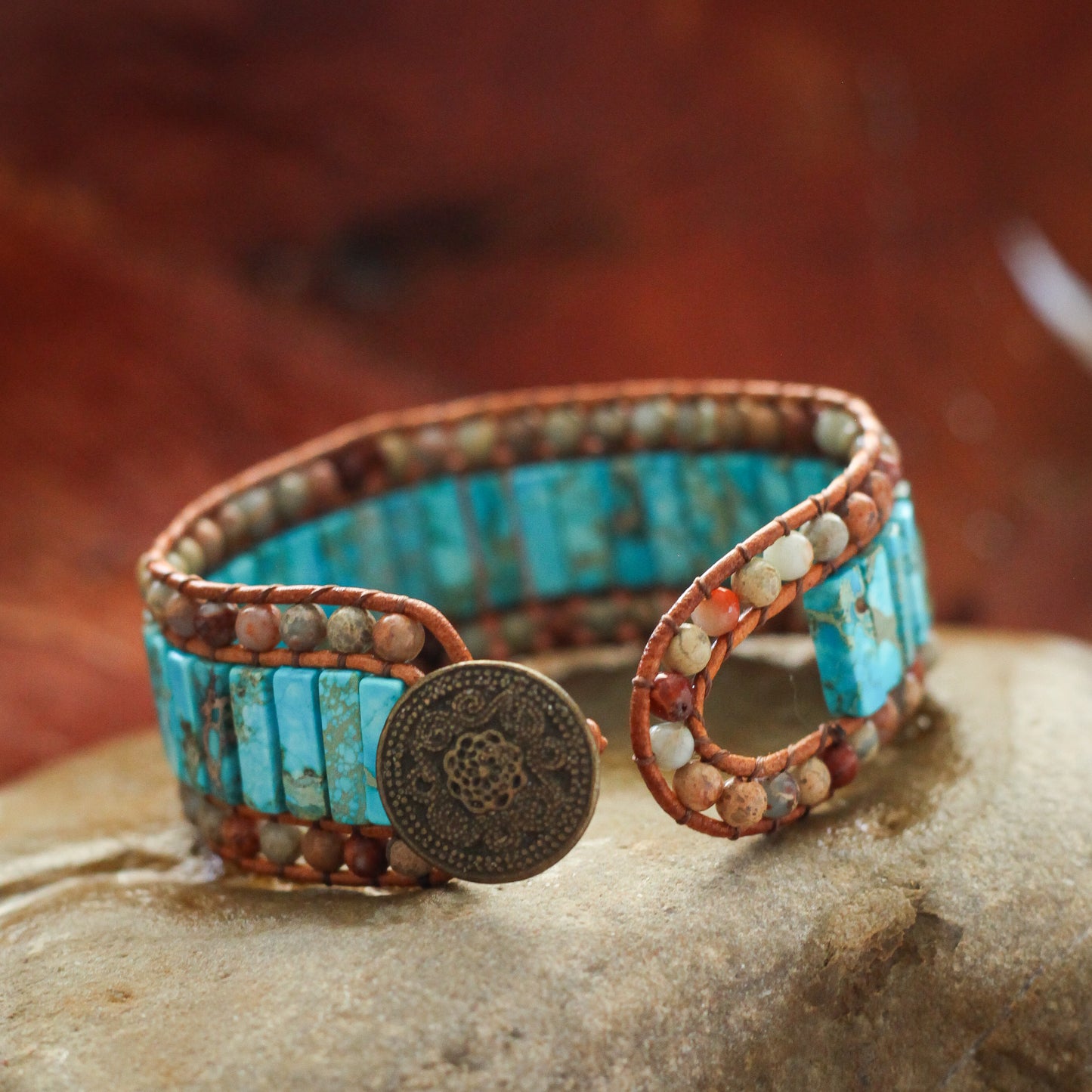 Turquoise Wrap Bracelet