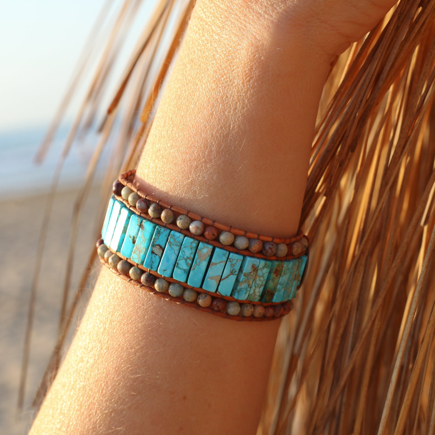 Turquoise Wrap Bracelet