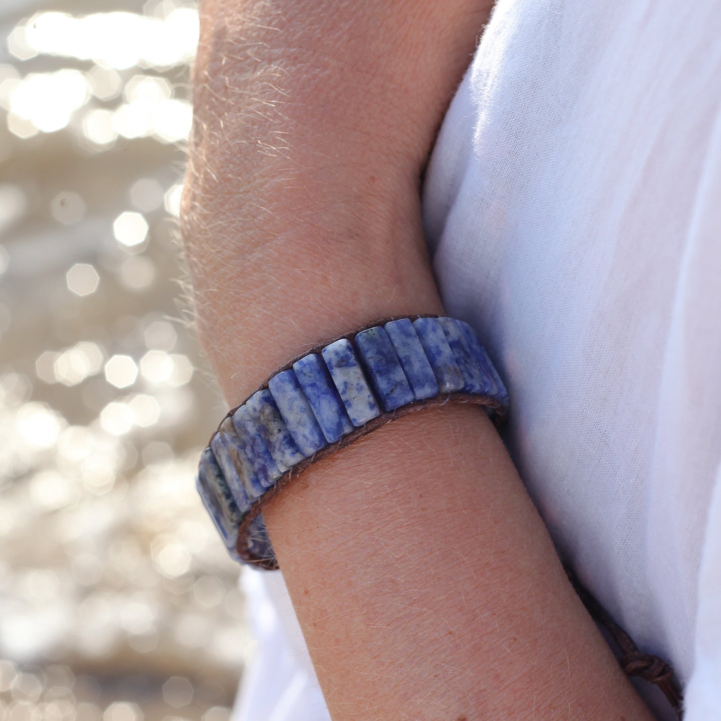 Lapis Lazuli Cuff Bracelet