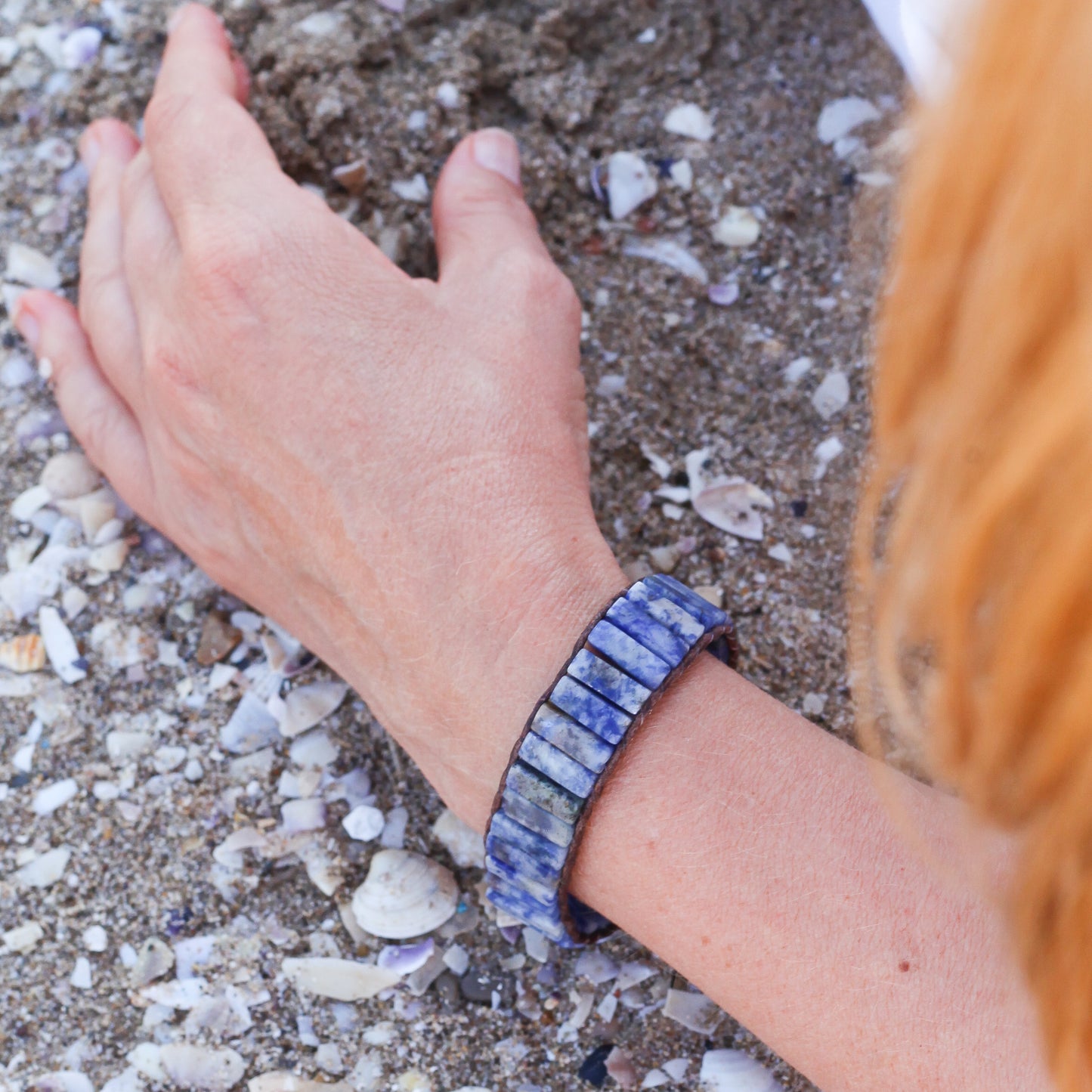 Lapis Lazuli Cuff Bracelet