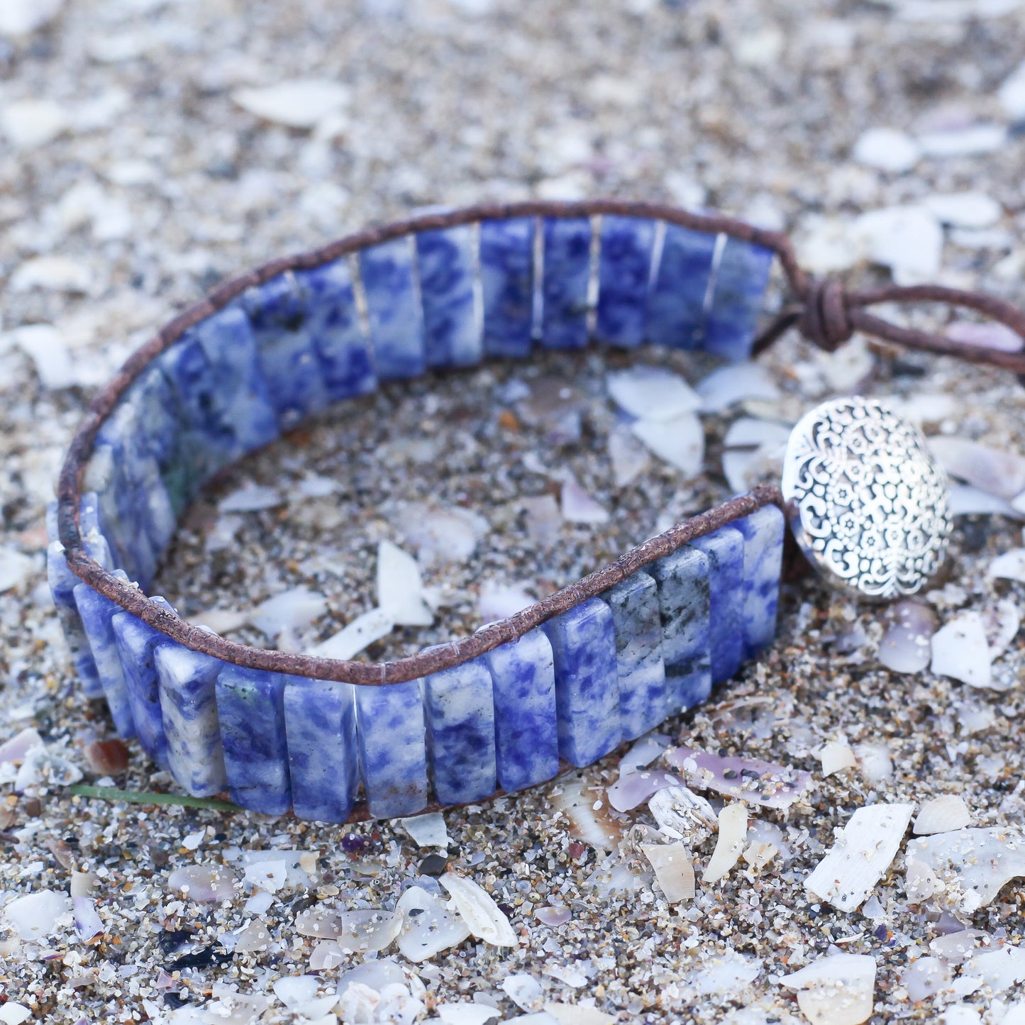 Lapis Lazuli Cuff Bracelet