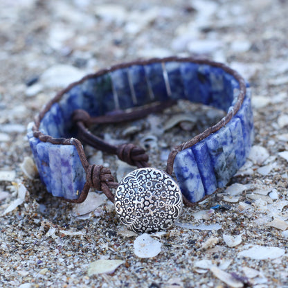 Lapis Lazuli Cuff Bracelet