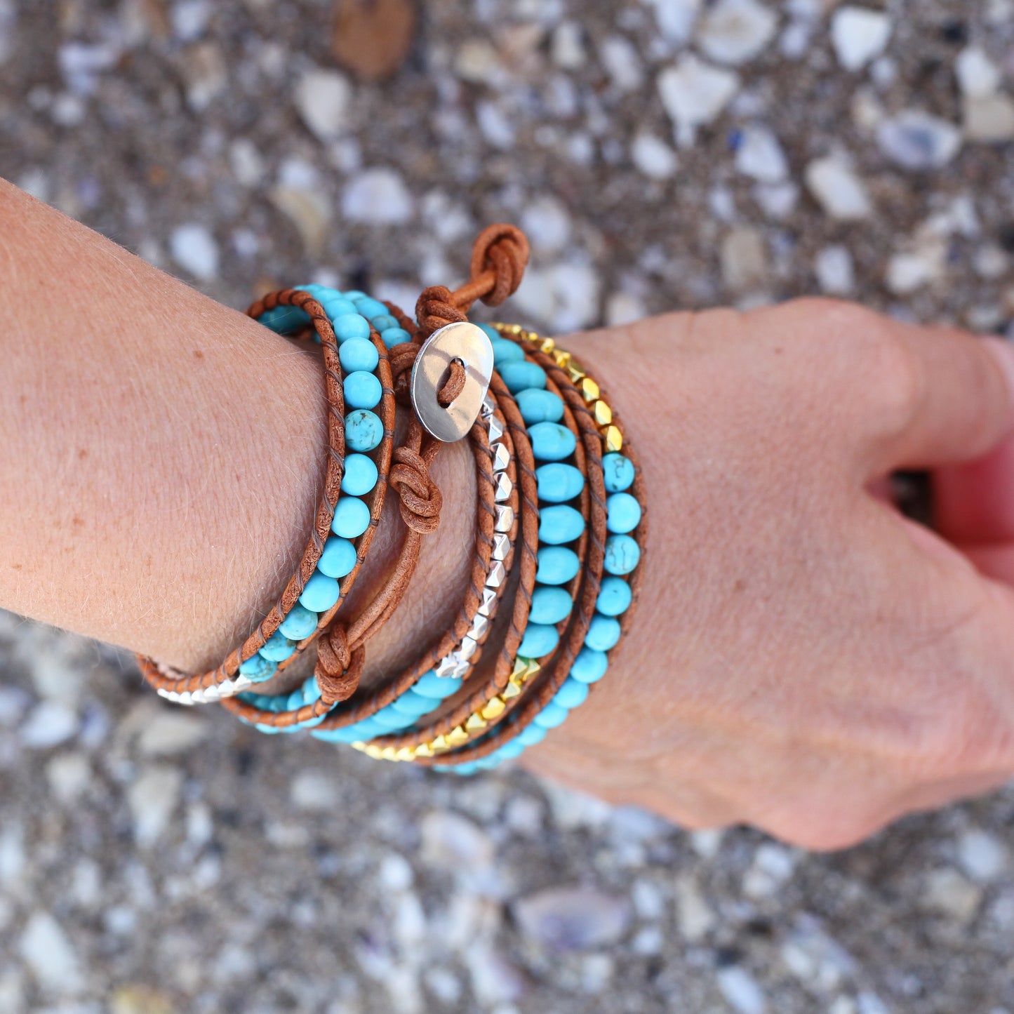 Turquoise Wrap Bracelet