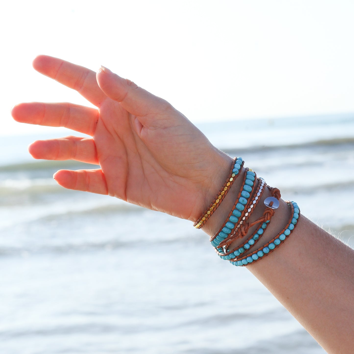Turquoise Wrap Bracelet
