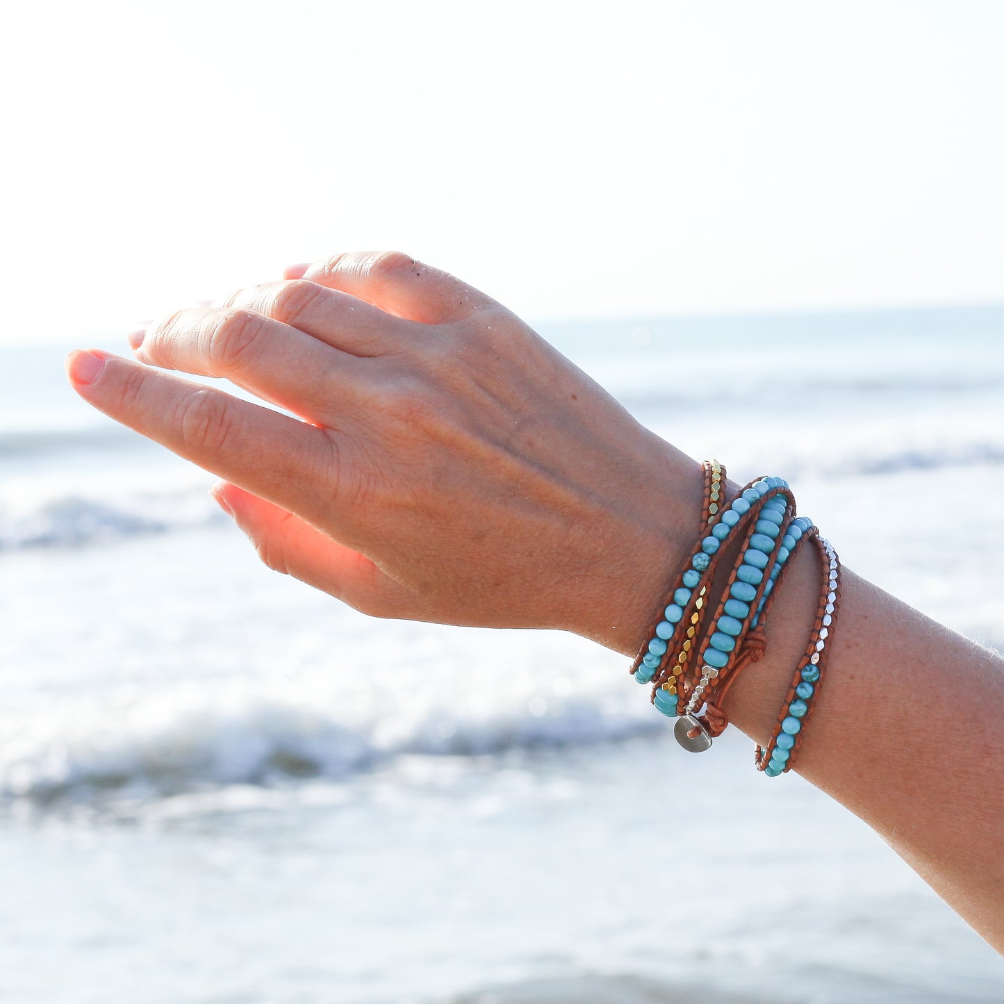 Turquoise Wrap Bracelet