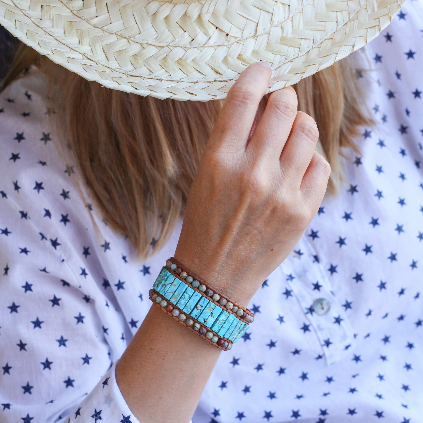 Turquoise Wrap Bracelet
