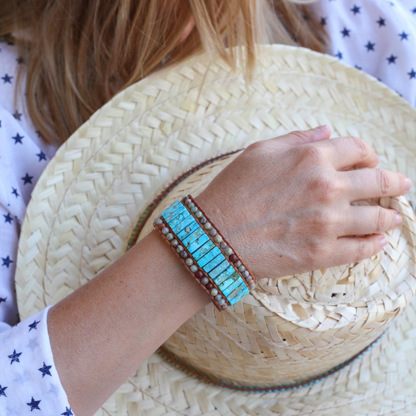 Turquoise Wrap Bracelet