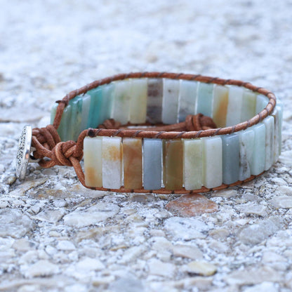 Tree of Life Amazonite Bracelet