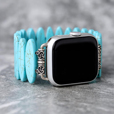 Turquoise Gemstone Apple Watch Bracelet Band