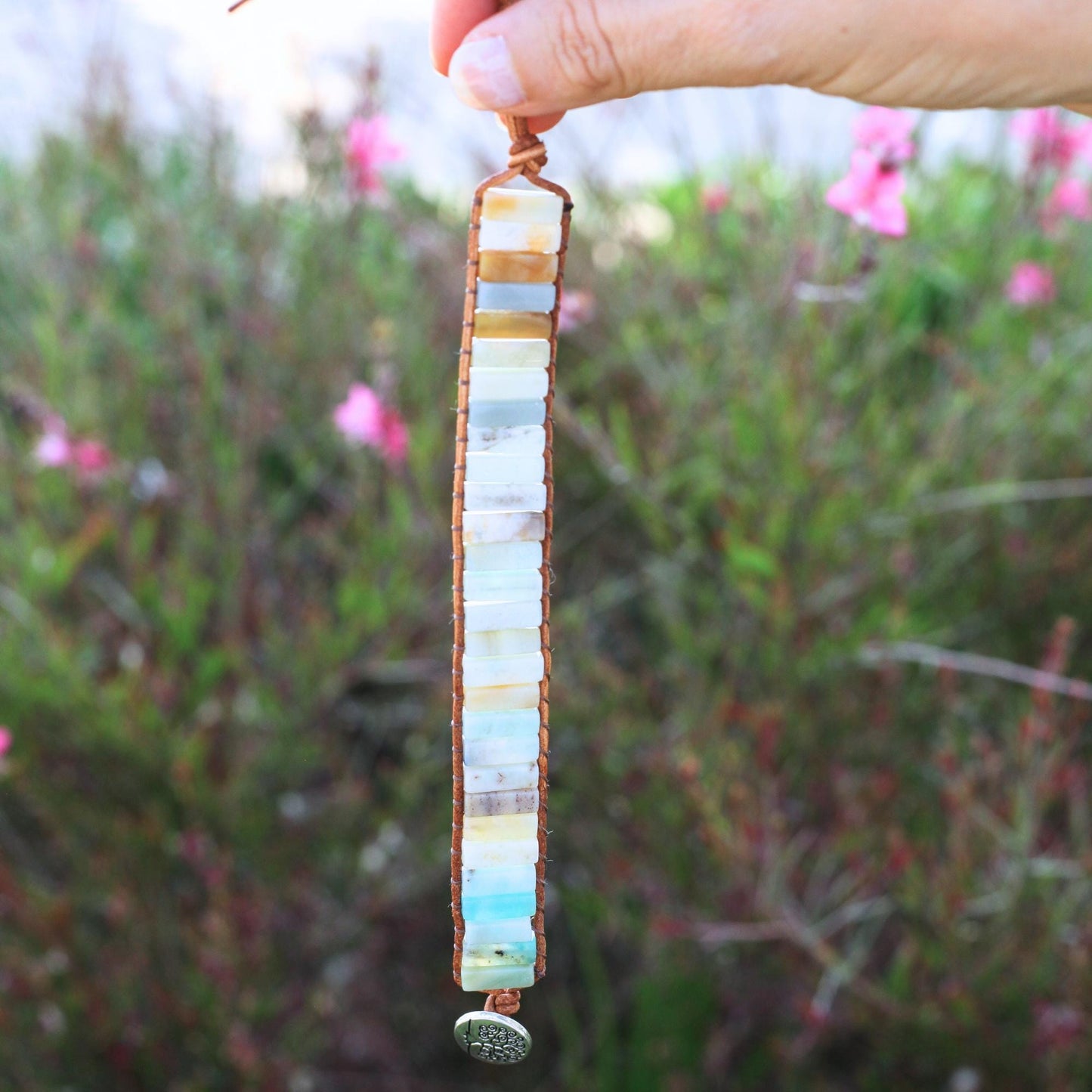 Tree of Life Amazonite Bracelet