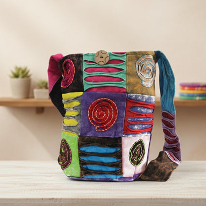 Patchwork Shoulder Bag