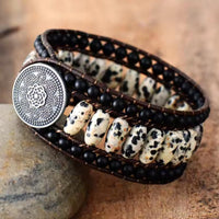 Dalmatian Jasper Bracelet