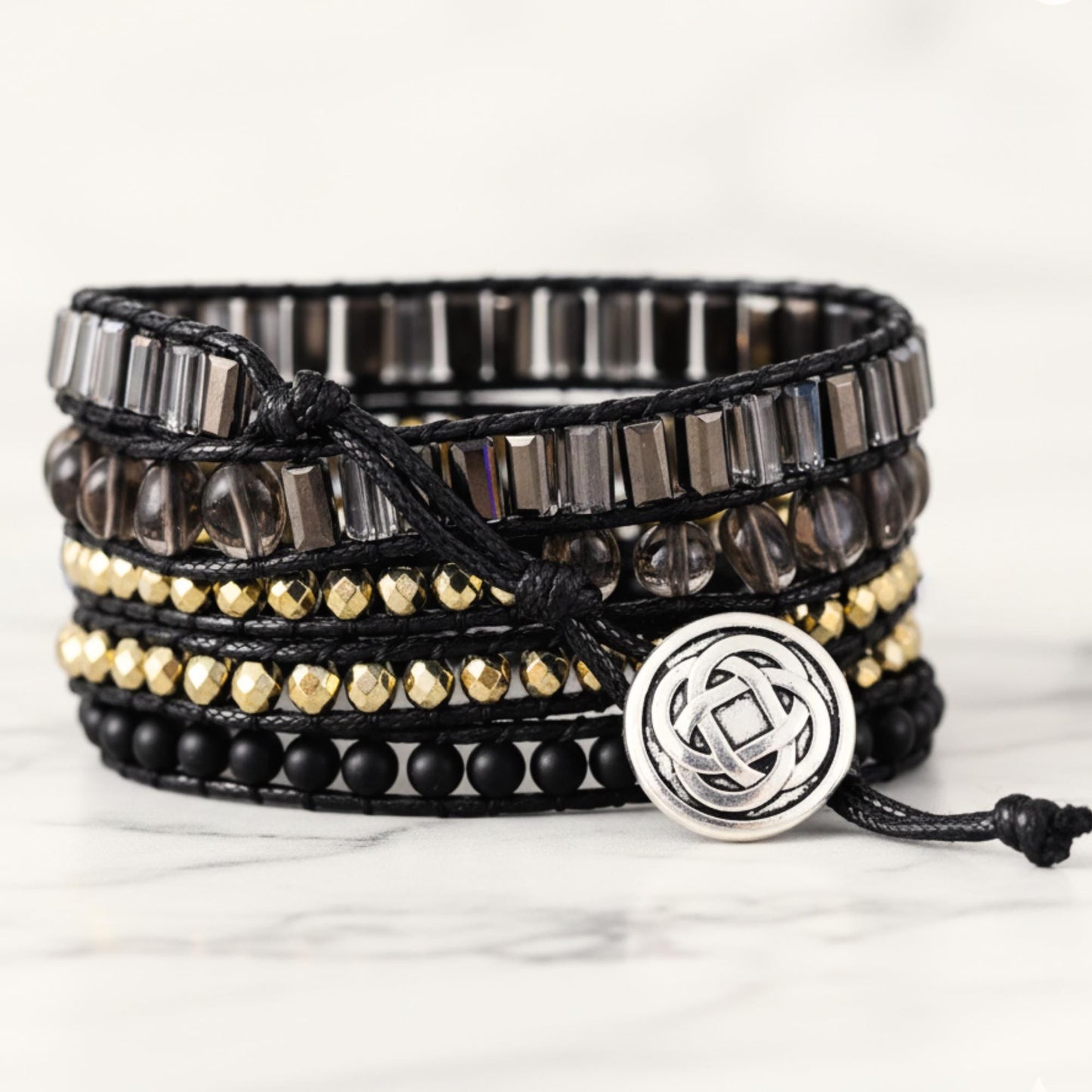 Black Agate Bracelet