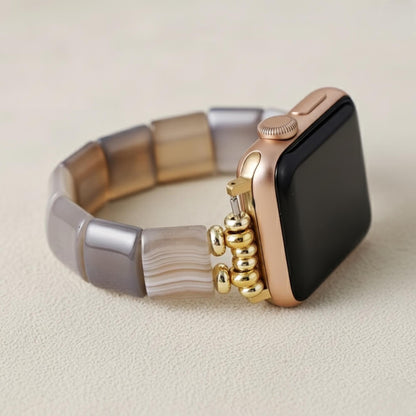 Luxury Onyx Stretch Watch Band