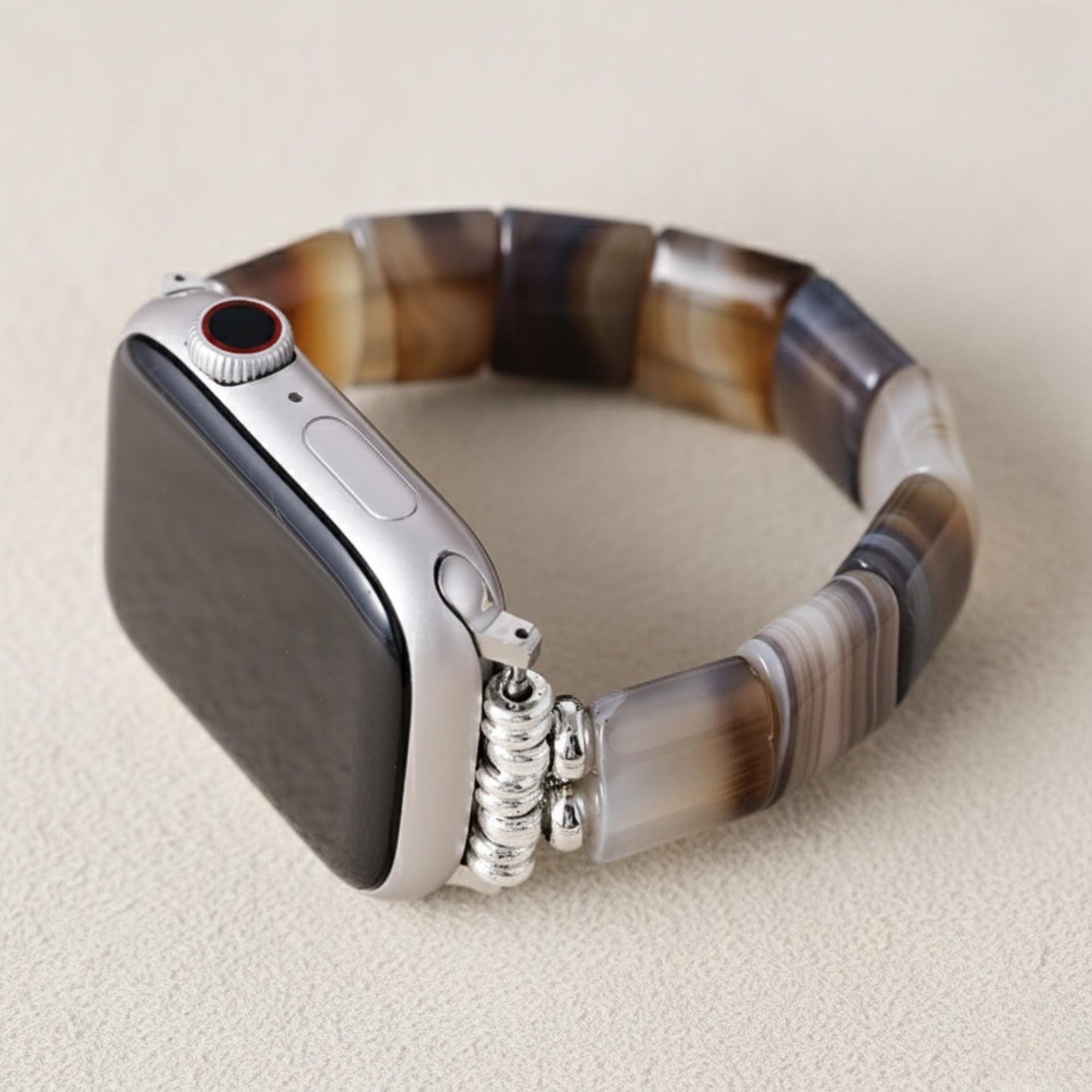 Luxury Onyx Stretch Watch Band