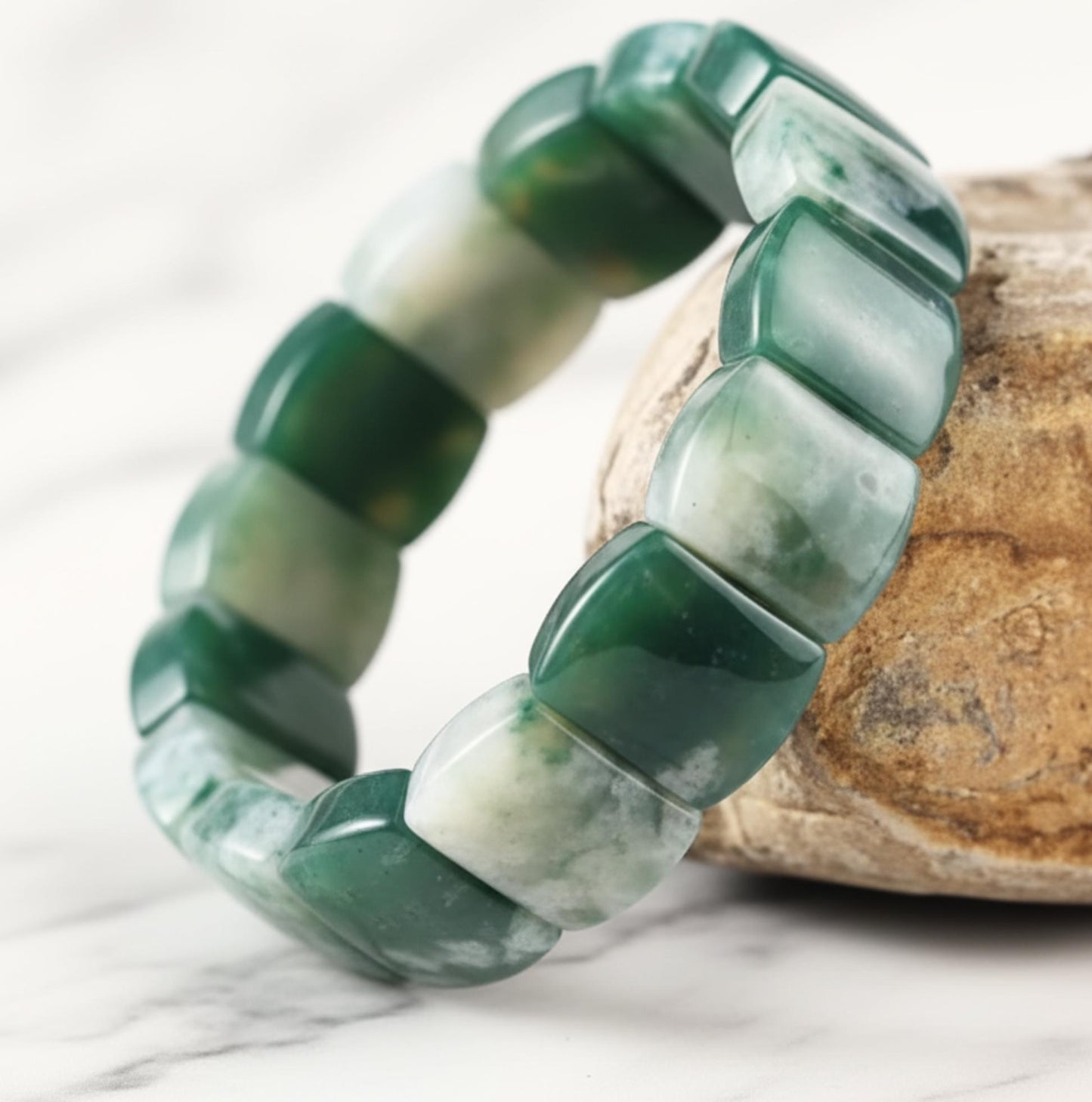Agate Crystal Bracelet