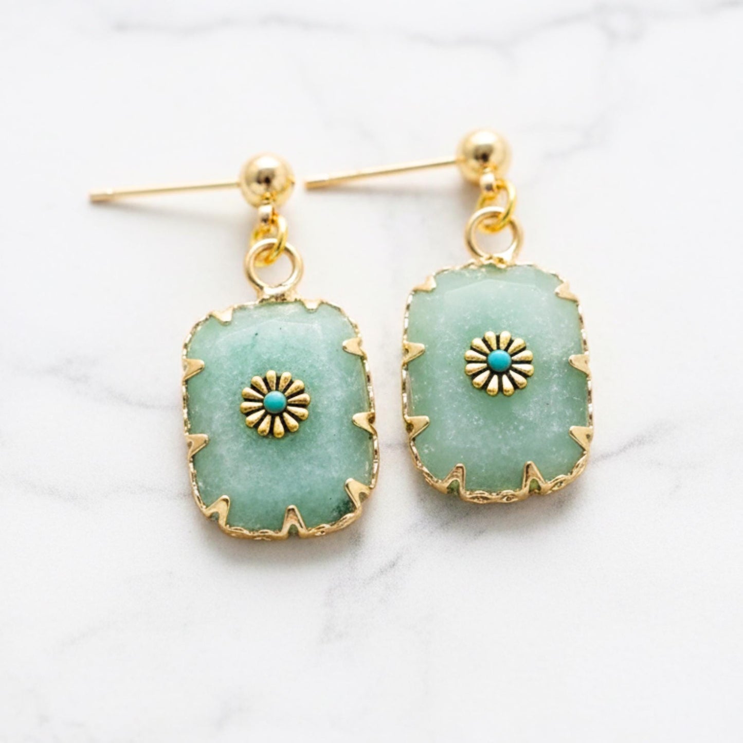 Boho Gemstone Earrings