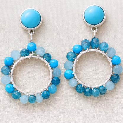 Boho Circle Earrings