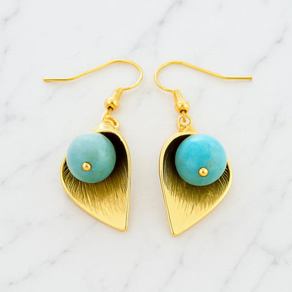 Turquoise Drop Earrings