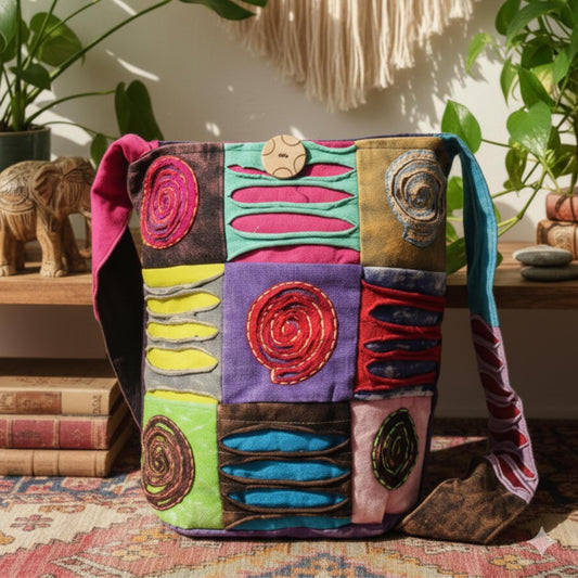 Patchwork Shoulder Bag