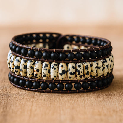 Dalmatian Jasper Bracelet