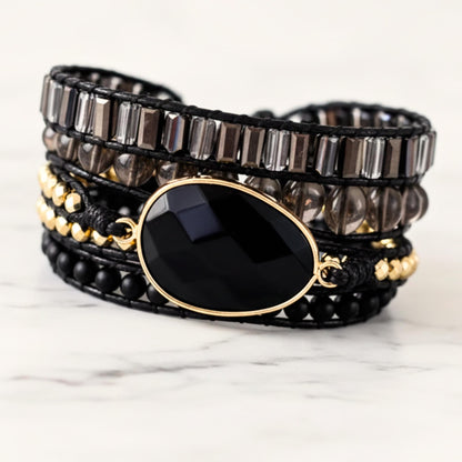 Black Agate Bracelet