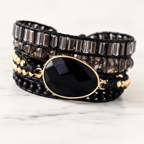 Black Agate Bracelet