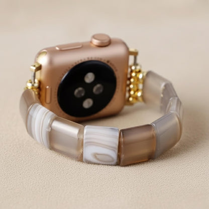 Luxury Onyx Stretch Watch Band