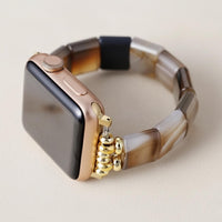 Luxury Onyx Stretch Watch Band