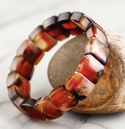 Agate Crystal Bracelet