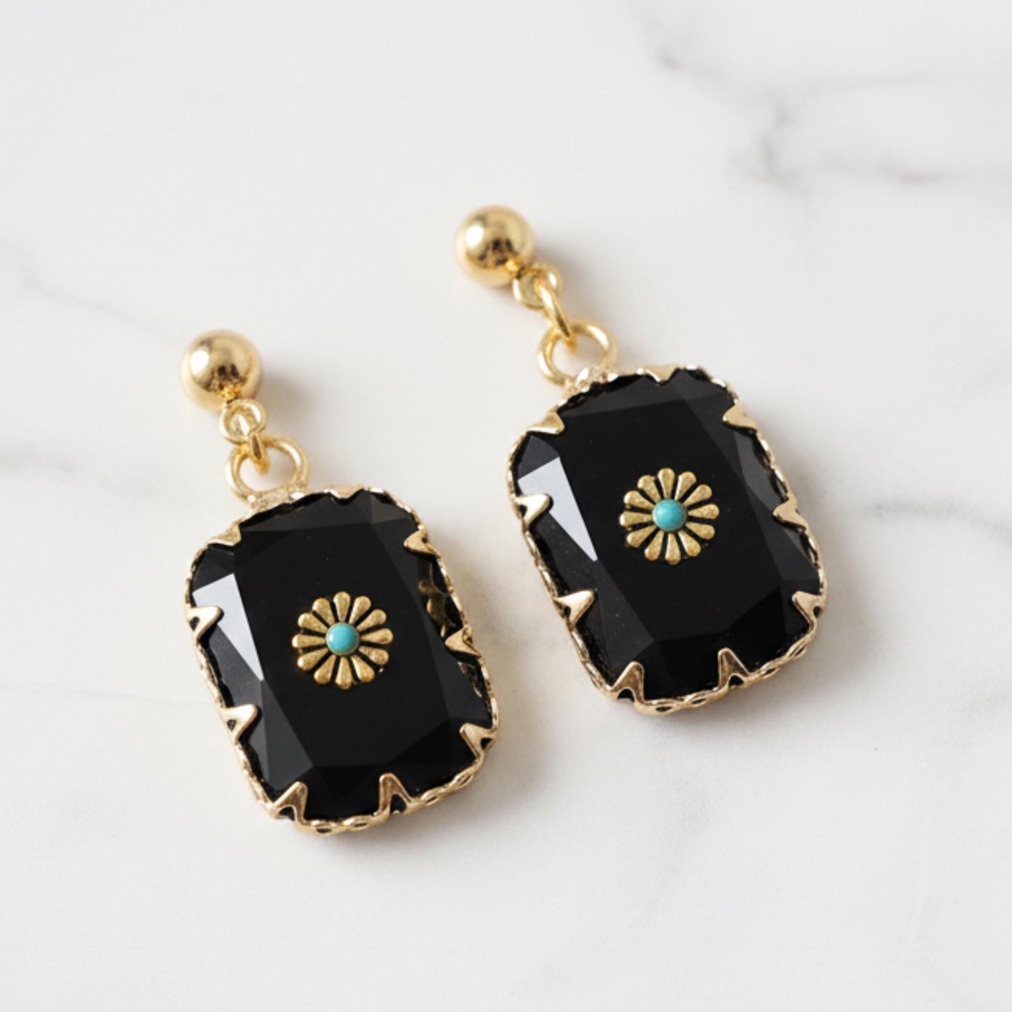 Boho Gemstone Earrings