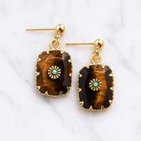 Boho Gemstone Earrings