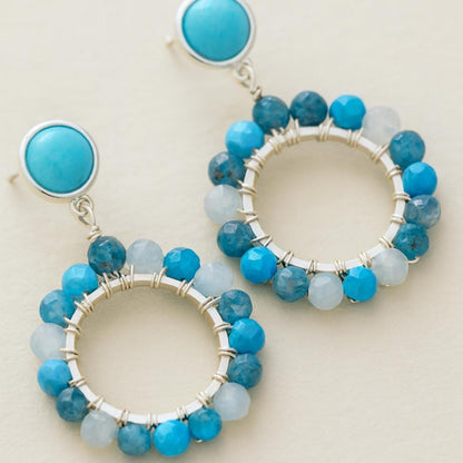 Boho Circle Earrings