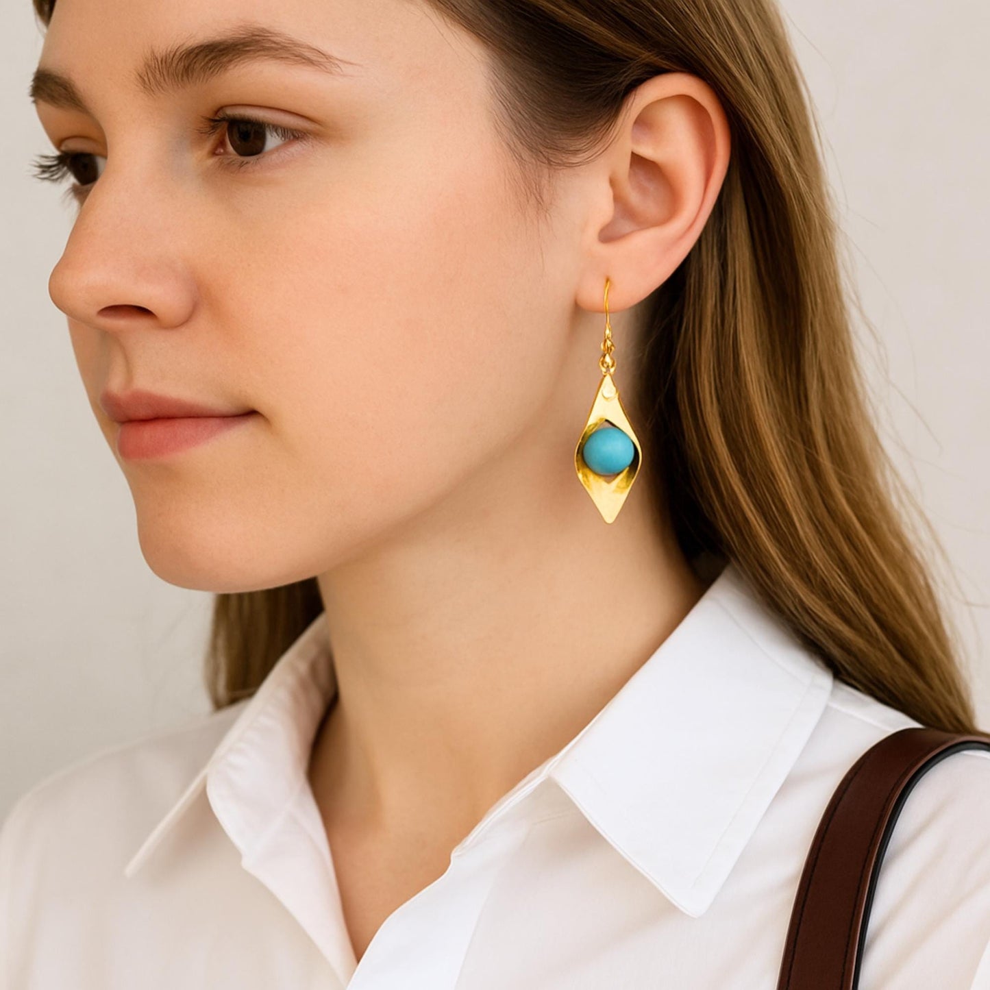 Turquoise Drop Earrings