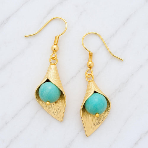 Turquoise Drop Earrings