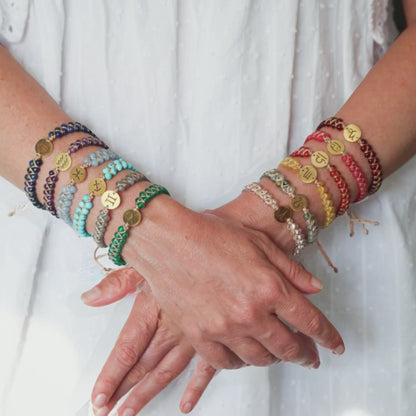Zodiac Crystal Bracelet